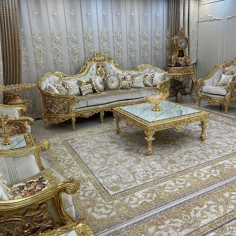 سرویس مبل سلطنتی استیل مدل خرچنگی ارسال رایگان
