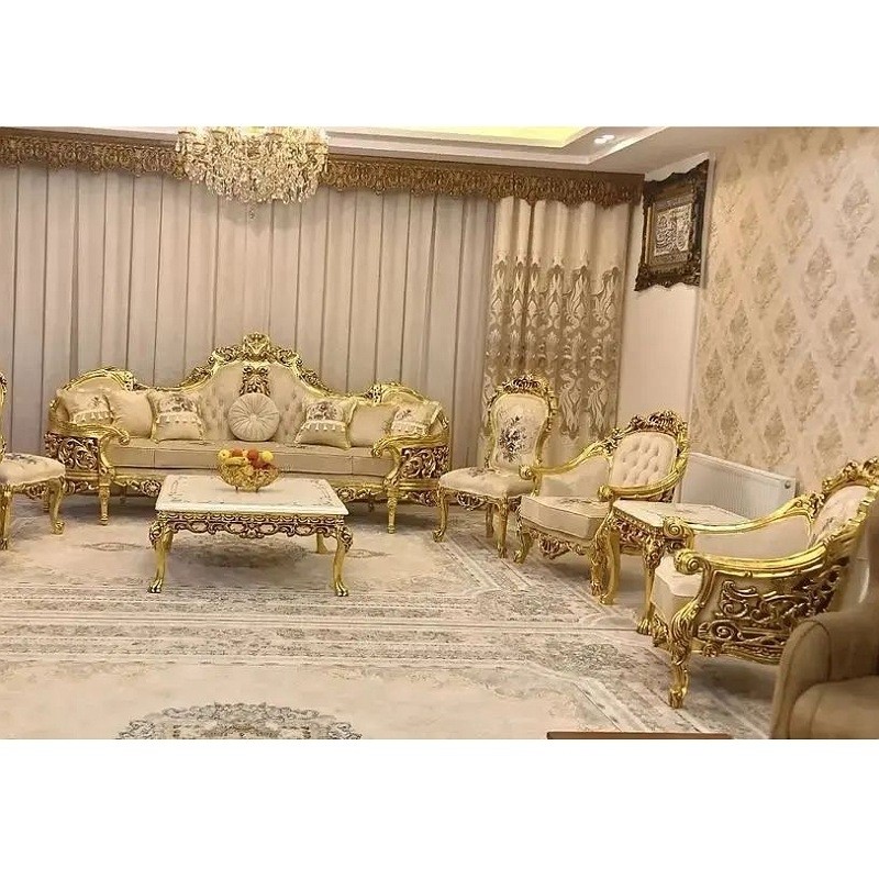 سرویس مبل سلطنتی استیل مدل خرچنگی ارسال رایگان