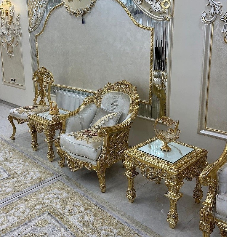 سرویس مبل سلطنتی استیل مدل خرچنگی ارسال رایگان