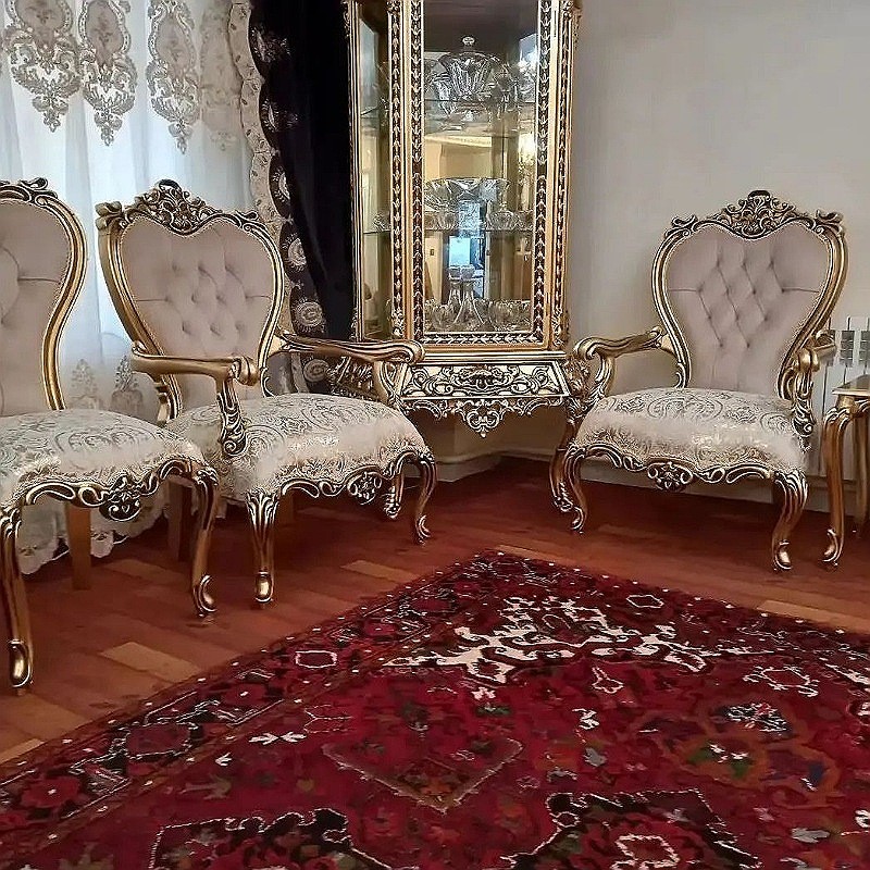 سرویس مبل سلطنتی مدل افسون ارسال رایگان