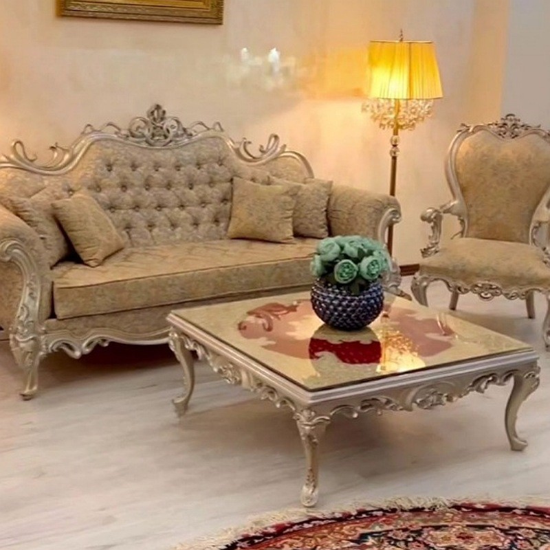 سرویس مبل سلطنتی مدل افسون ارسال رایگان