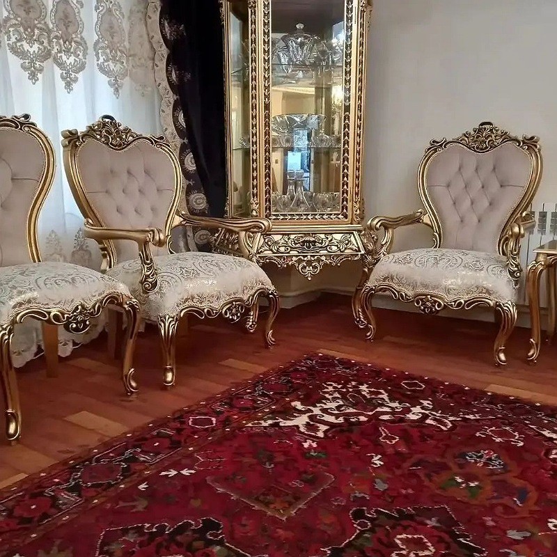 سرویس مبل سلطنتی مدل نگار ارسال رایگان