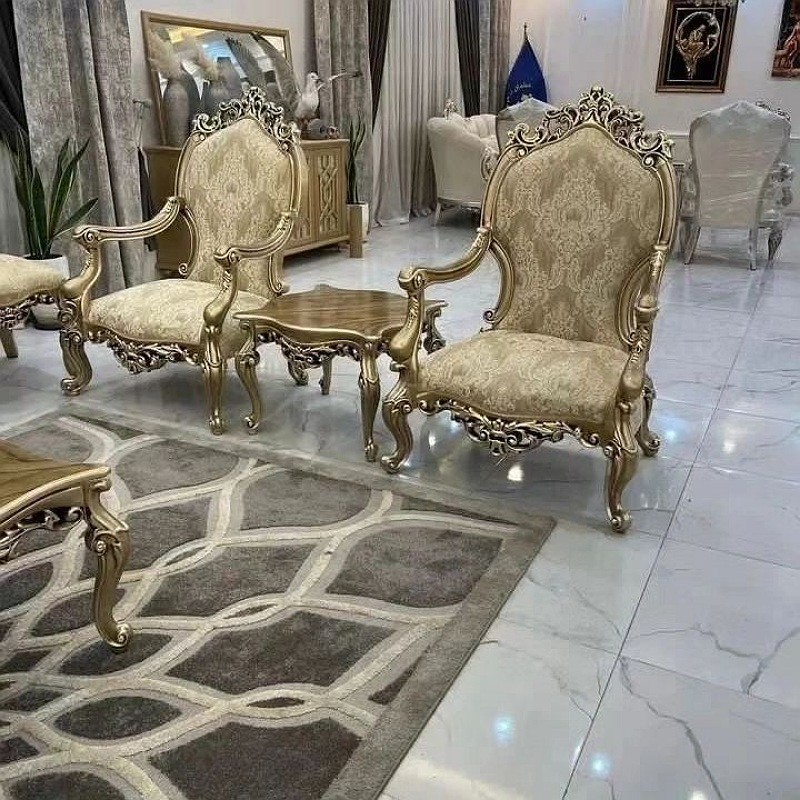 سرویس مبل سلطنتی استیل مدل چراغان ارسال رایگان
