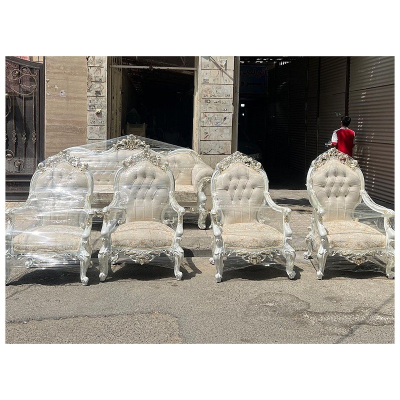 سرویس مبل سلطنتی استیل مدل چراغان ارسال رایگان