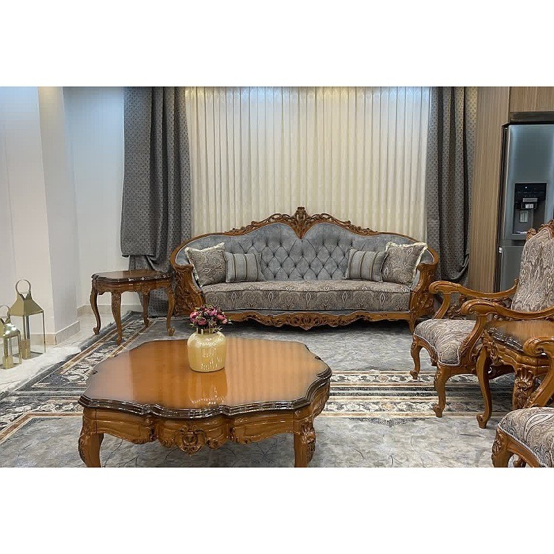 سرویس مبل سلطنتی استیل مدل الموونته ارسال رایگان
