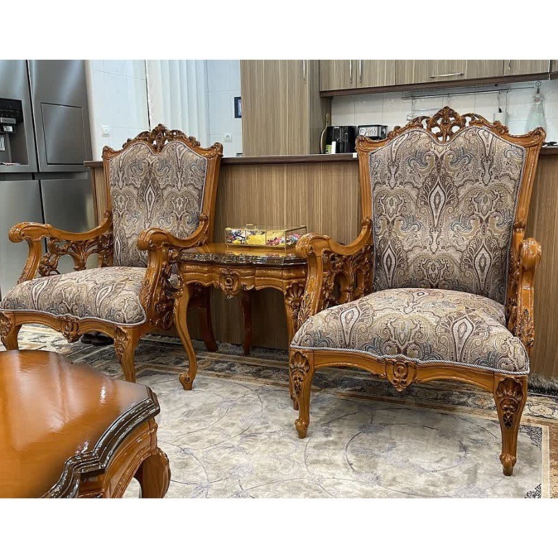 سرویس مبل سلطنتی استیل مدل الموونته ارسال رایگان