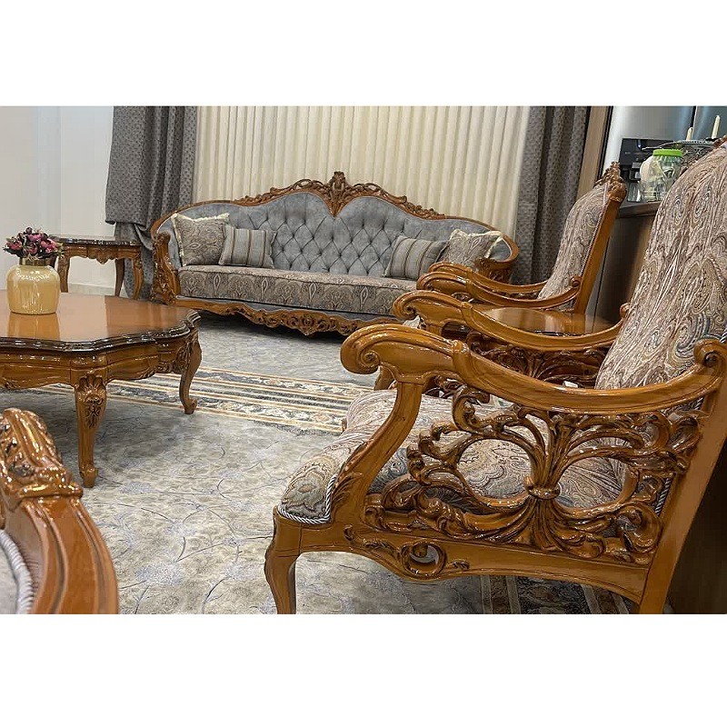 سرویس مبل سلطنتی استیل مدل الموونته ارسال رایگان