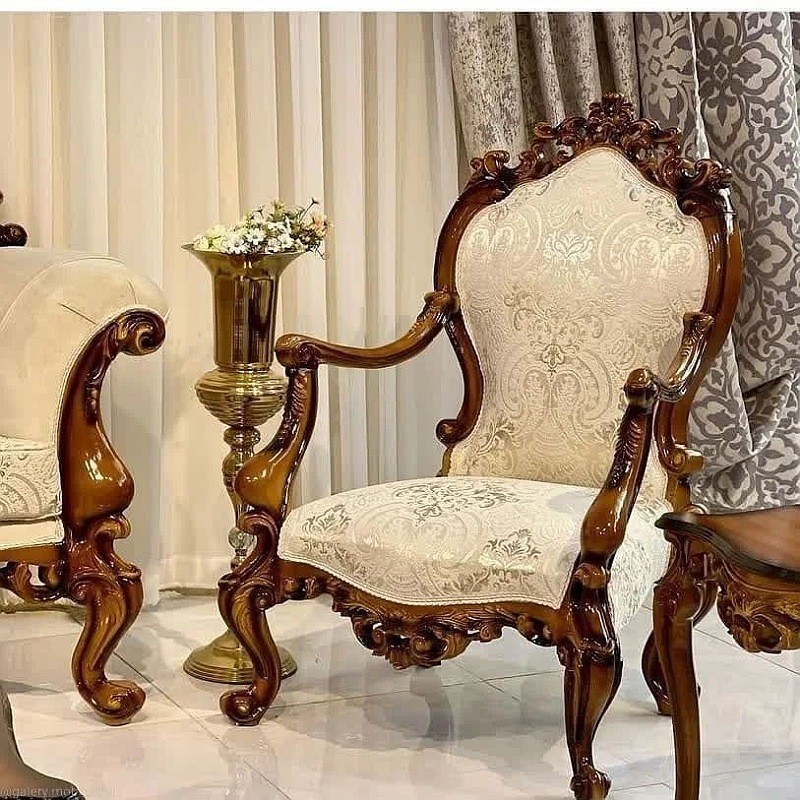 سرویس مبل سلطنتی استیل مدل چراغاان ارسال رایگان