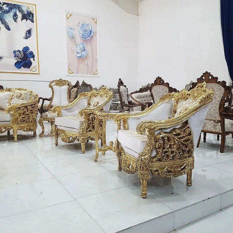 سرویس مبل سلطنتی استیل مدل عربی ارسال رایگان