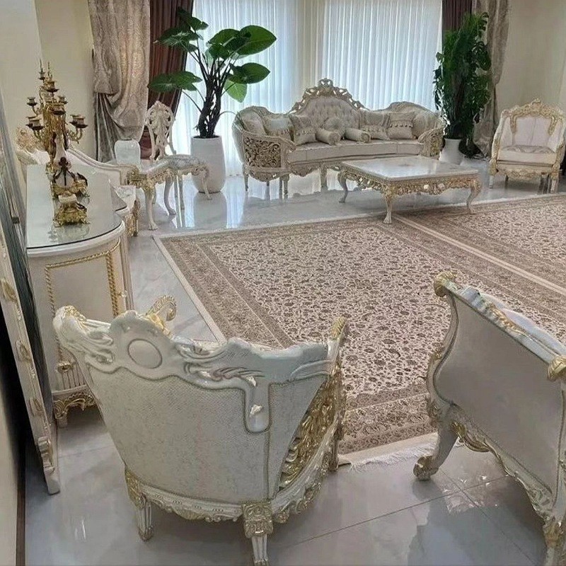 سرویس مبل سلطنتی استیل مدل عربی ارسال رایگان