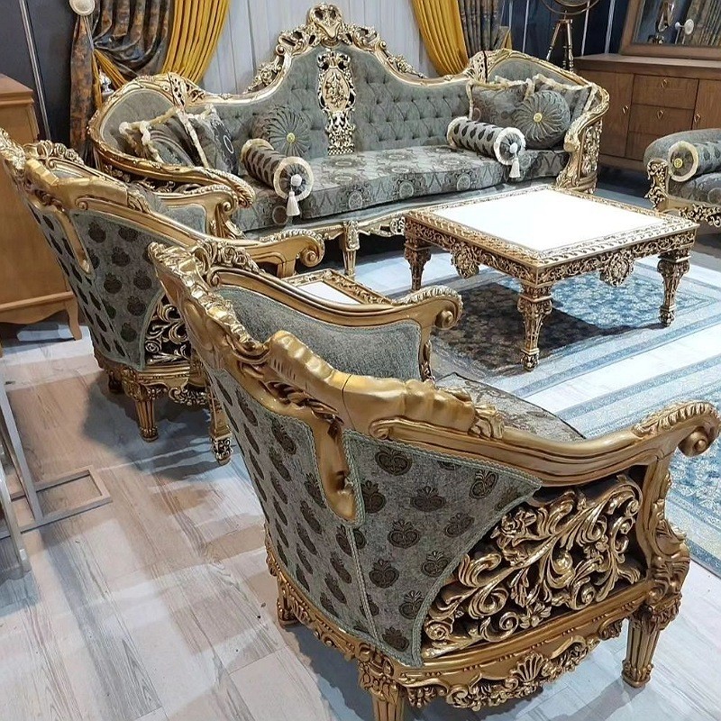 سرویس مبل سلطنتی استیل مدل عربی ارسال رایگان