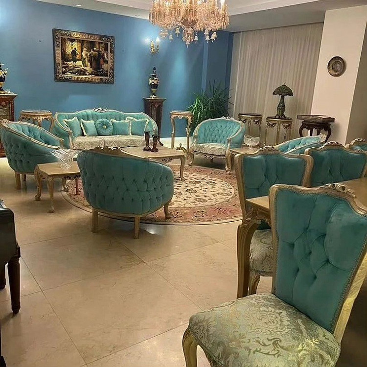 سرویس مبل کلاسیک زمردد ارسال رایگان