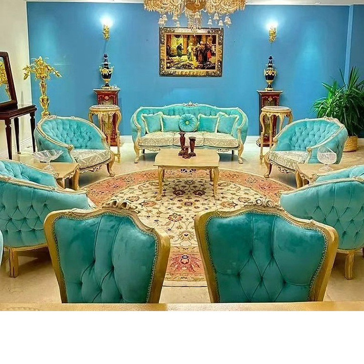 سرویس مبل کلاسیک زمردد ارسال رایگان