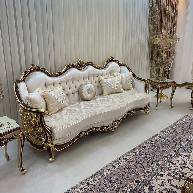 سرویس مبل سلطنتی استیل مدل سلطان ارسال رایگان