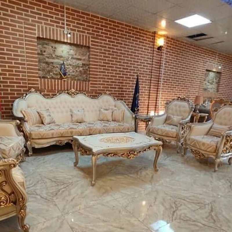 سرویس مبل سلطنتی استیل مدل سلطان ارسال رایگان