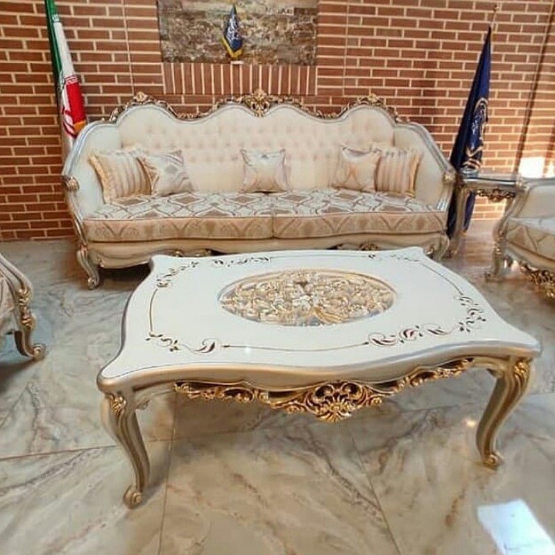 سرویس مبل سلطنتی استیل مدل سلطان ارسال رایگان