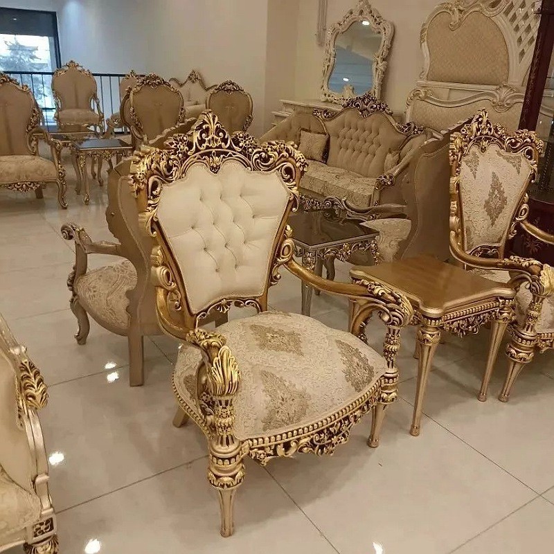 سرویس مبل سلطنتی استیل مدل خاطره ارسال رایگان