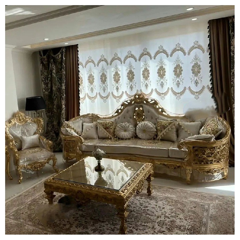 سرویس مبل سلطنتی استیل مدل ارشیا ارسال رایگان
