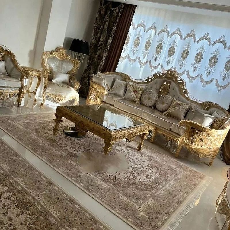 سرویس مبل سلطنتی استیل مدل ارشیا ارسال رایگان