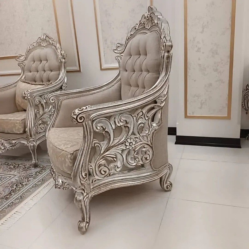 سرویس مبل سلطنتی استیل مدل سلطاان ارسال رایگان