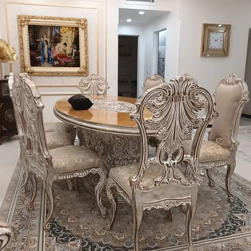 سرویس مبل سلطنتی استیل مدل سلطاان ارسال رایگان