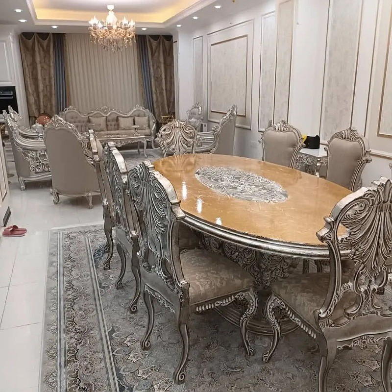 سرویس مبل سلطنتی استیل مدل سلطاان ارسال رایگان