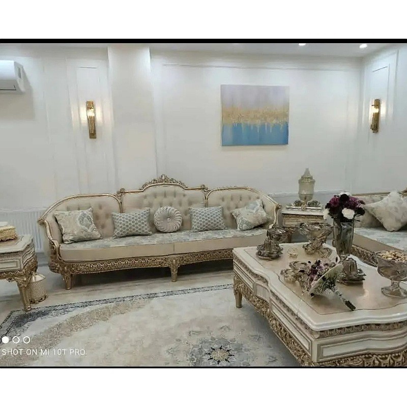 سرویس مبل سلطنتی استیل مدل تاتلیس ارسال رایگان