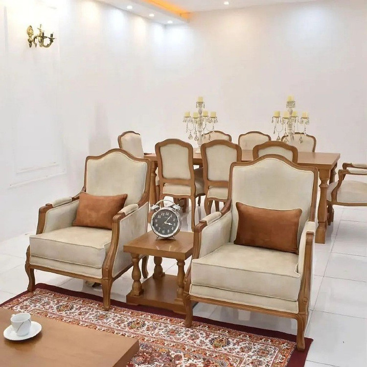سرویس مبل کلاسیک کویین ارسال رایگان