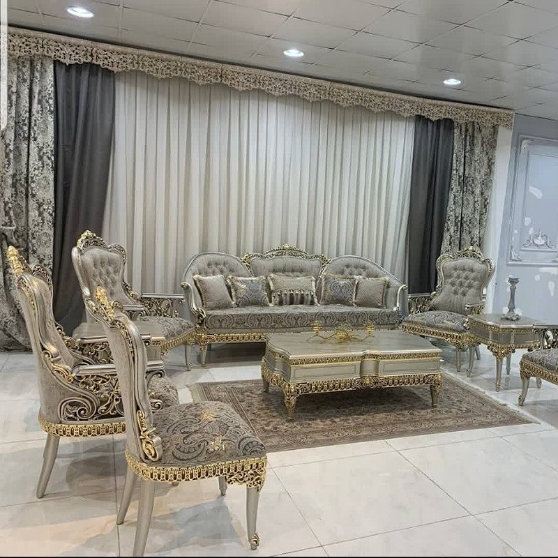 مبل سلطنتی استیل مدل تاتلیس ابرام ارسال رایگان