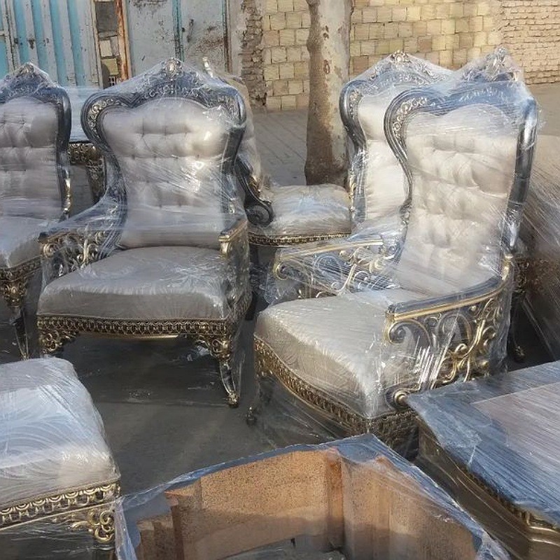 مبل سلطنتی استیل مدل تاتلیس ابرام ارسال رایگان