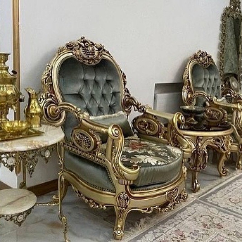 مبل سلطنتی استیل مدل زئوس ارسال رایگان