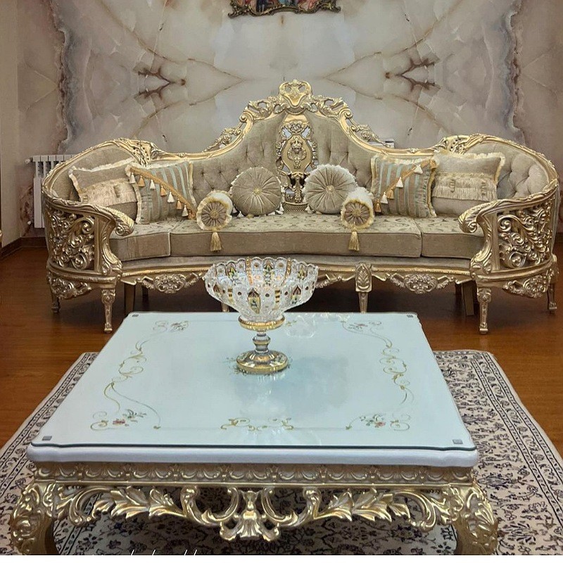 مبل سلطنتی  مدل میکلانژ ارسال رایگان