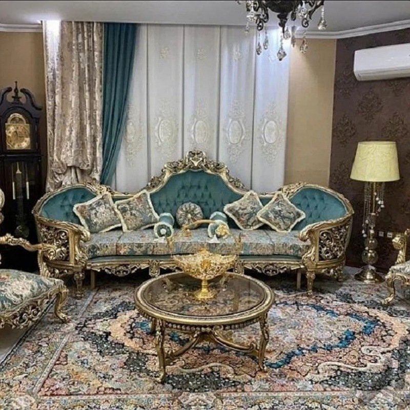مبل استیل سلطنتی مدل خرچنگی ارسال رایگان