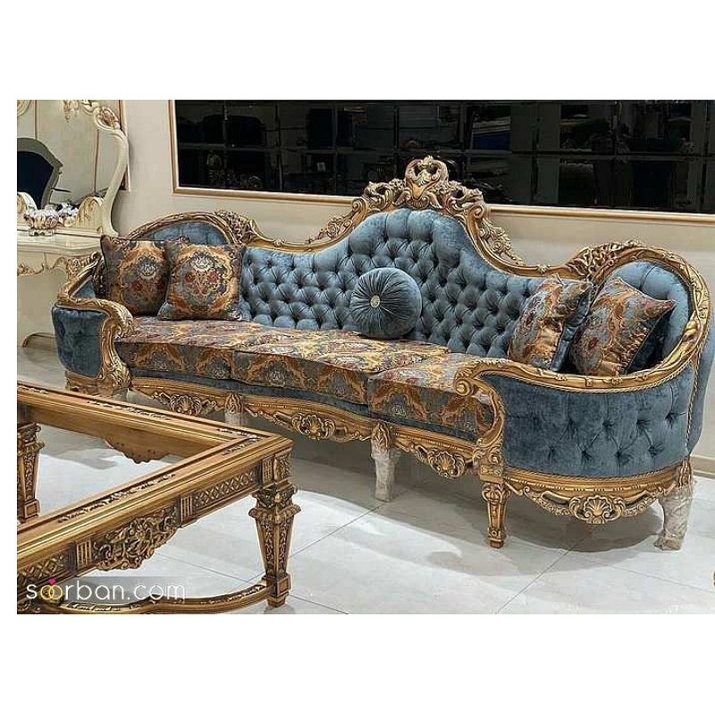 مبل استیل سلطنتی مدل خرچنگی ارسال رایگان
