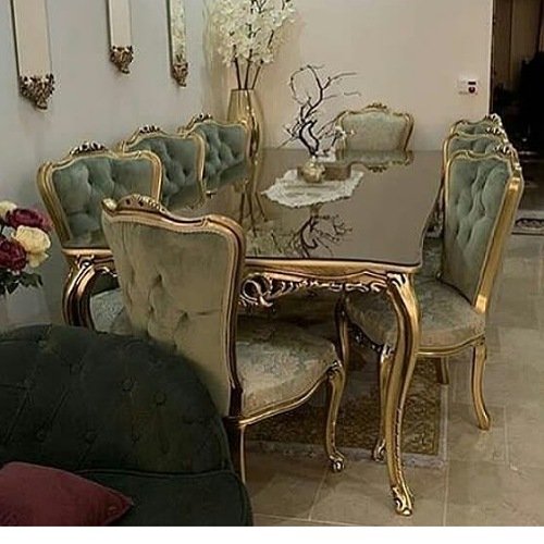 مبل کلاسیک واستیل مدل زمرد ارسال رایگان