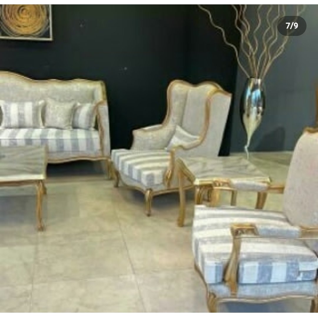 مبل کلاسیک فرانسوی حصیری ارسال رایگان