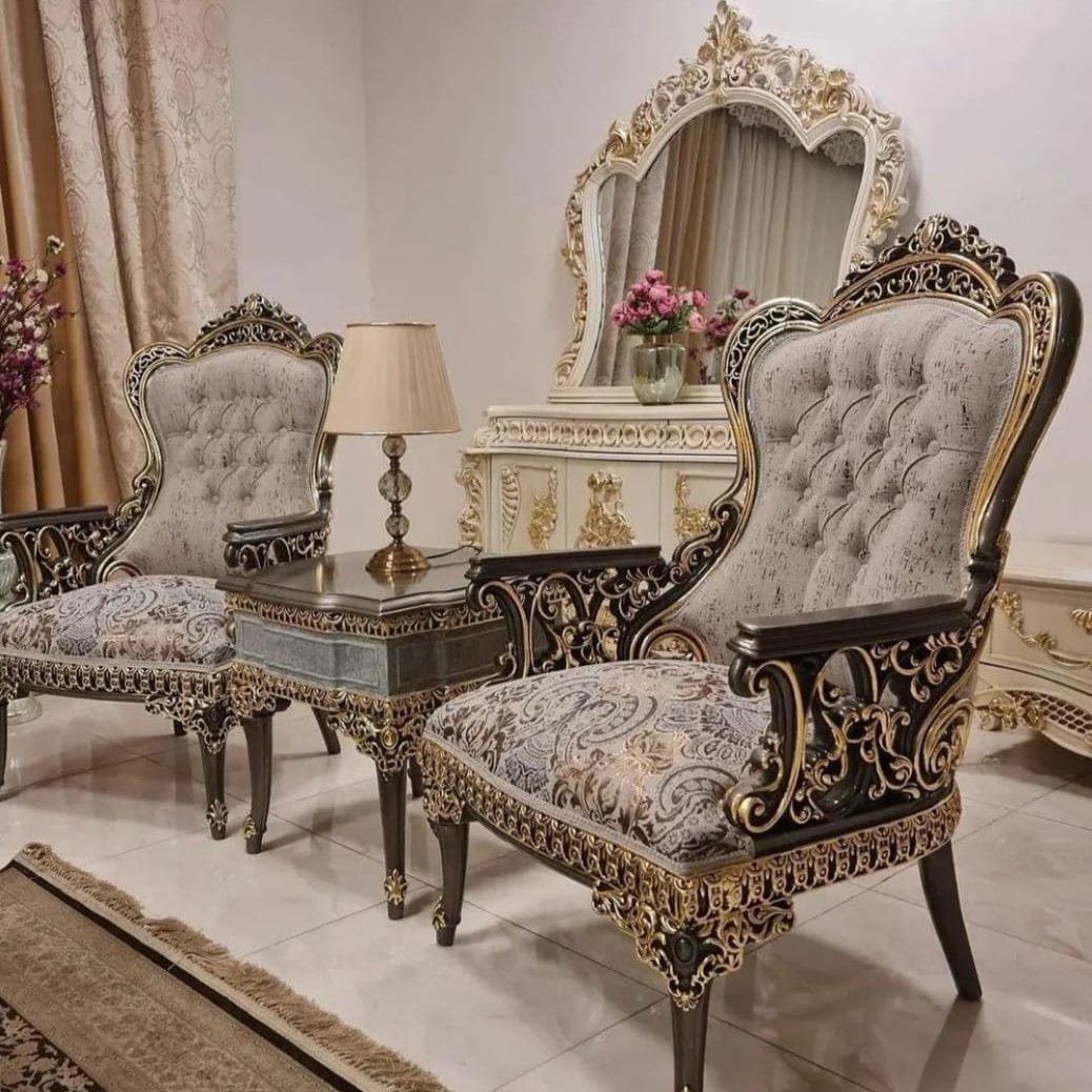 مبل کلاسیک واستیل مدل تاتلیسی ارسال رایگان