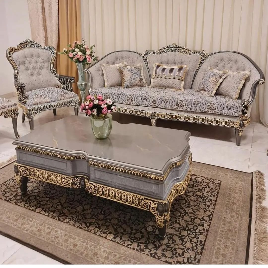 مبل کلاسیک واستیل مدل تاتلیسی ارسال رایگان