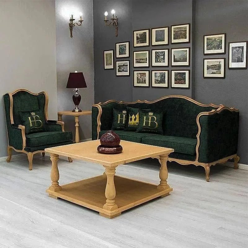 مبل کلاسیک فرانسوی شکیل وراحت  ارسال رایگان