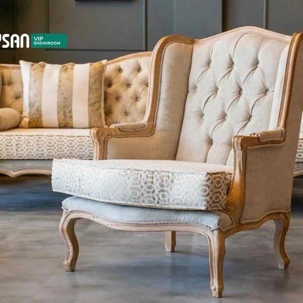 مبل کلاسیک فرانسوی شکیل وراحت ارسال رایگان
