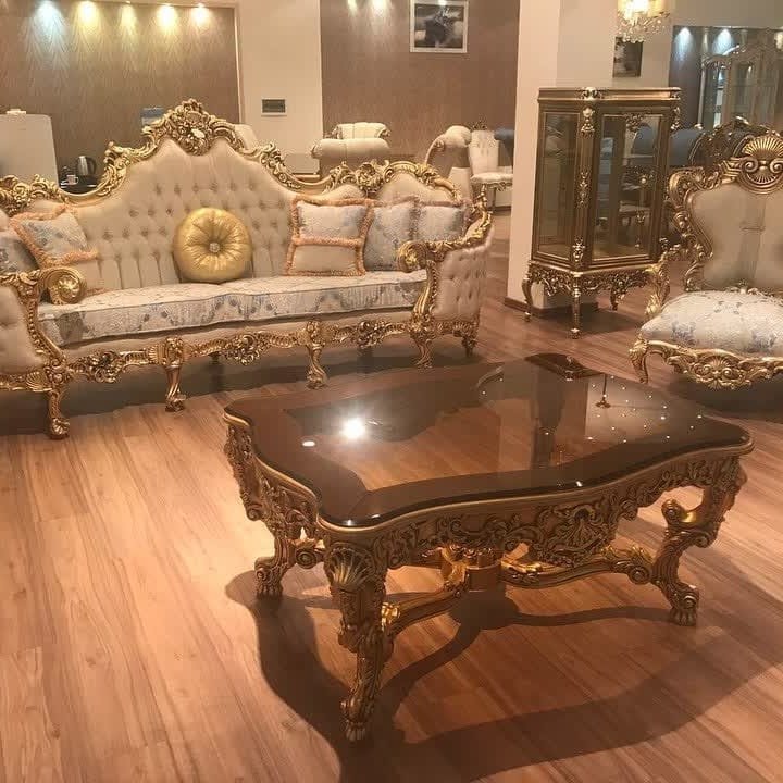 سرویس نه نفره مدل رومئوس2022جنس پارچه وارداتی چوب راش گرجستان