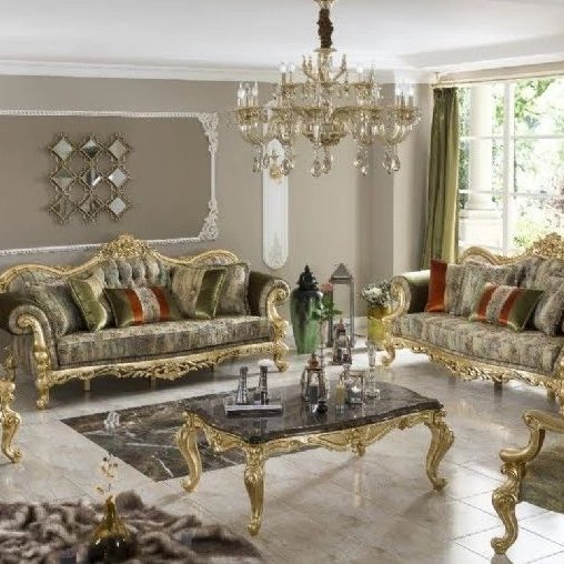 مبل نه نفره چراغان خیلی زیبا وشکیل باجلو مبلی وعسلی،ارسال رایگان