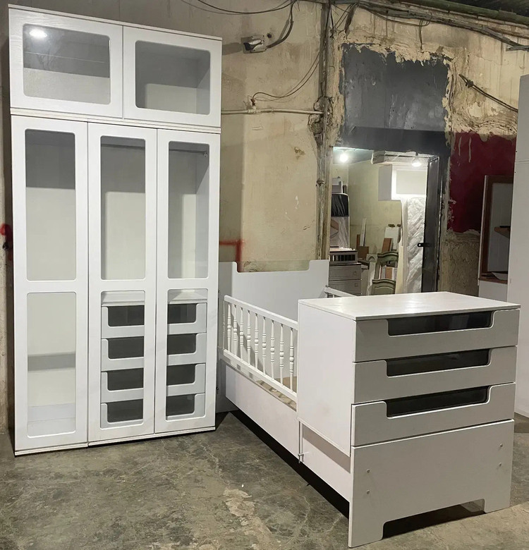 سرویس خواب کامل سیسمونی نوزاد و نوجوان مدل مدرن