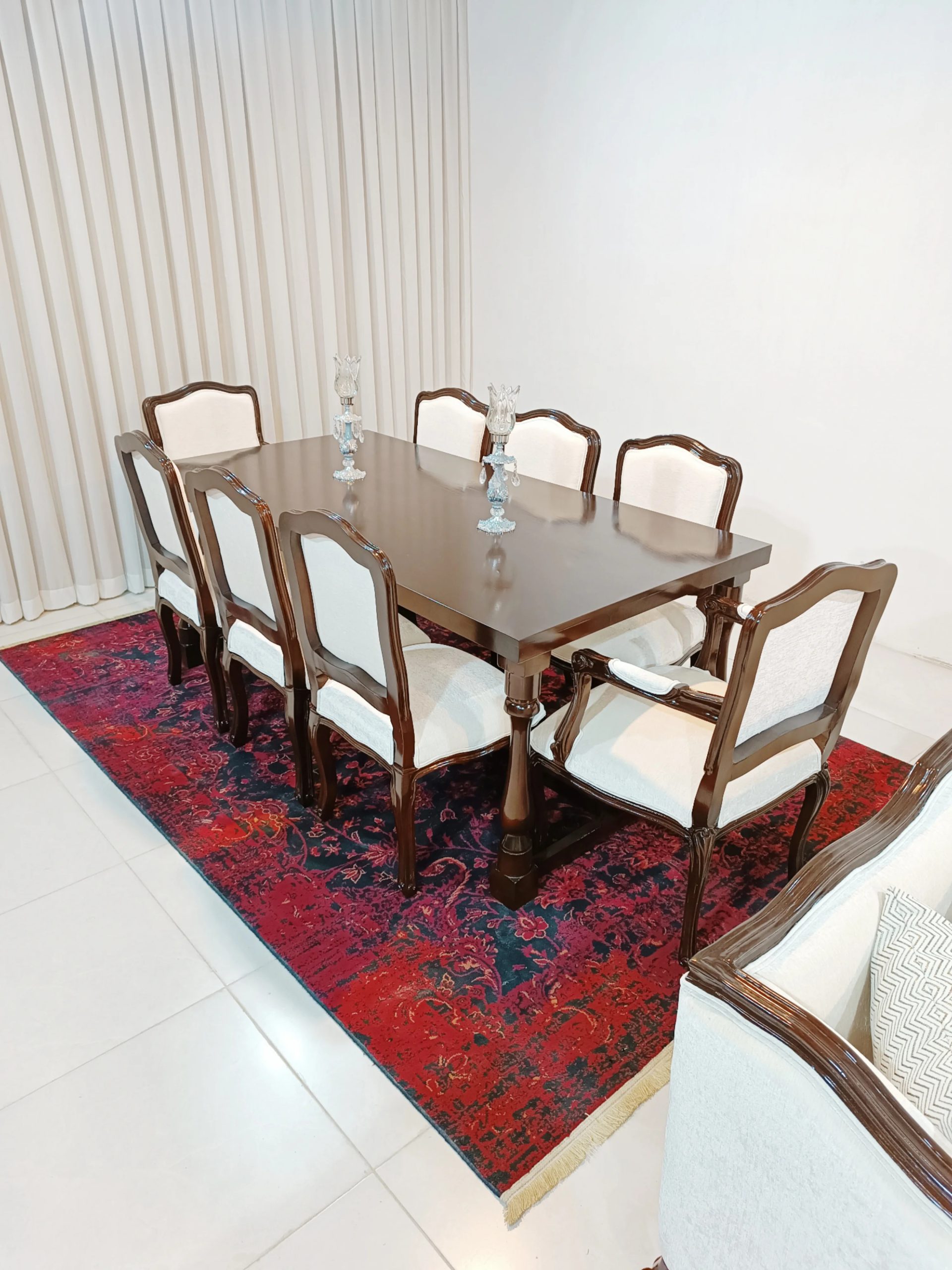 نهارخوری مدل فرانسوی 8 نفره تخفیف نوروز
