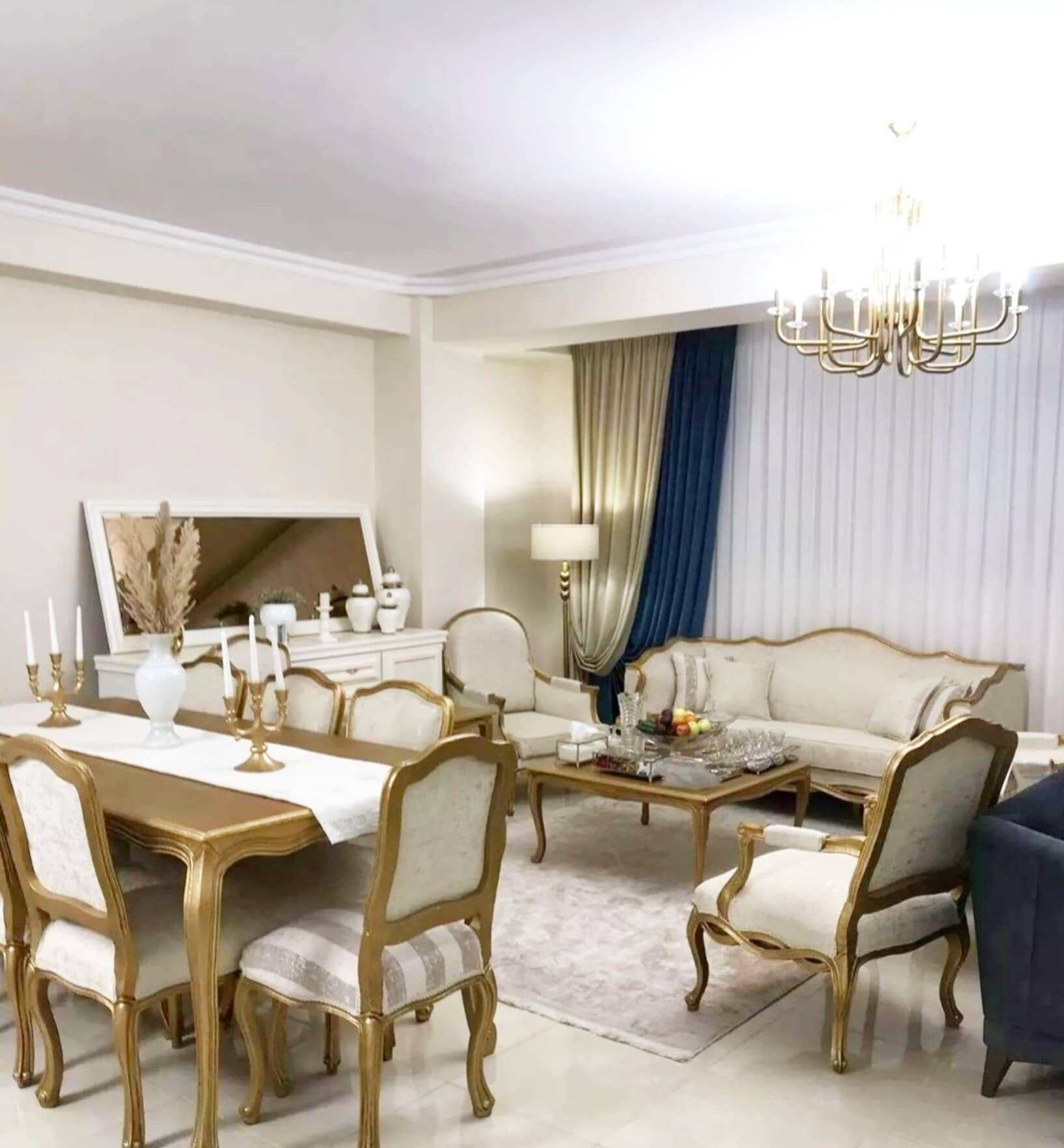 نهارخوری مدل فرانسوی 8 نفره تخفیف نوروز