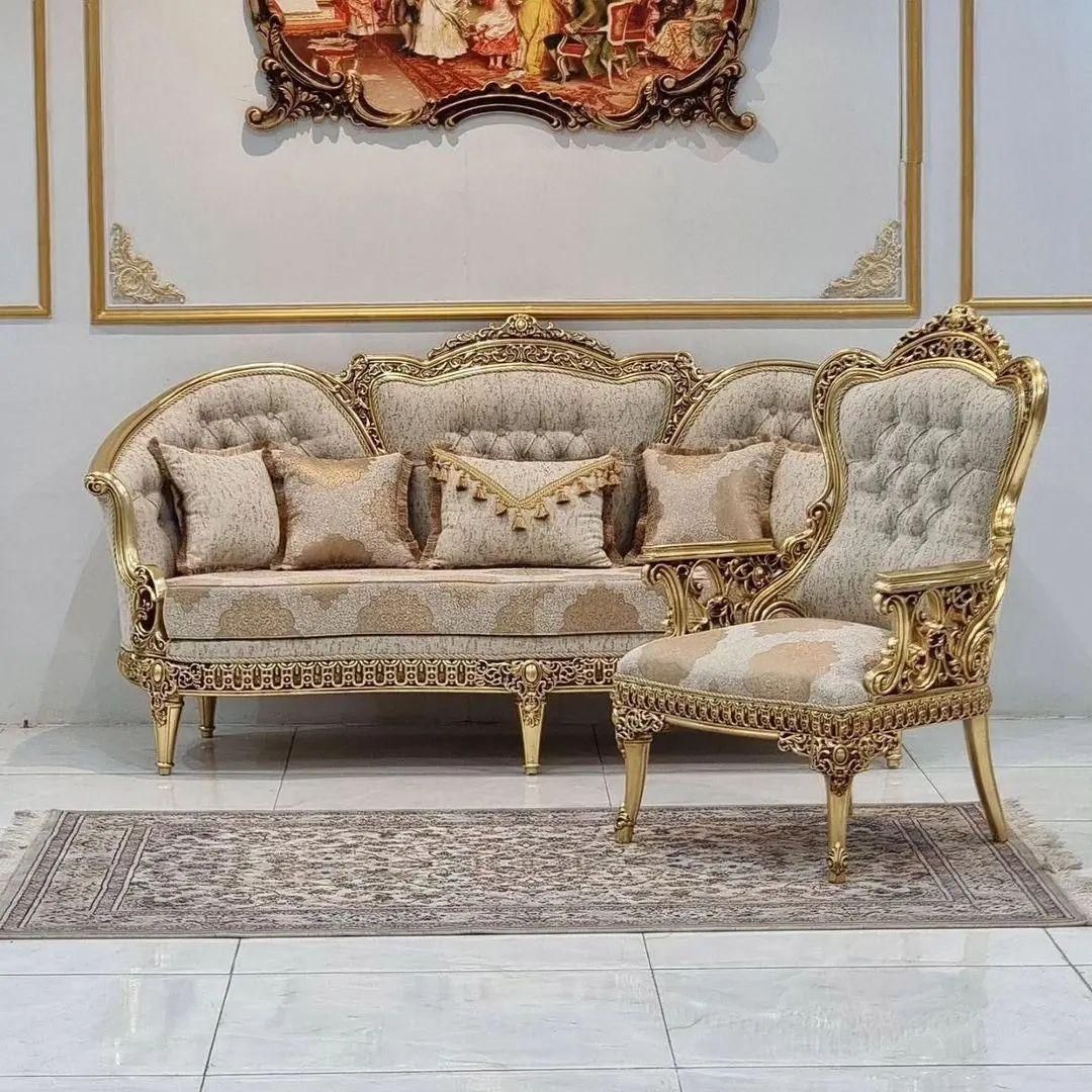 مبل کلاسیک سلطنتی 9 نفره مدل تاتلیس