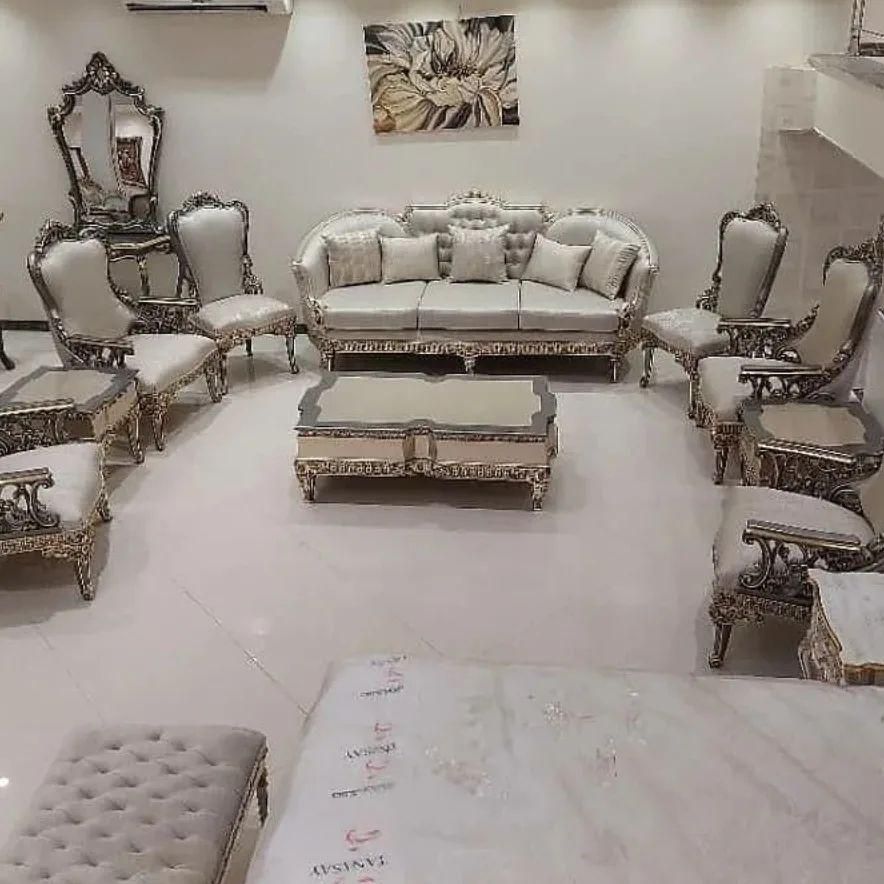 مبل کلاسیک سلطنتی 9 نفره مدل تاتلیس