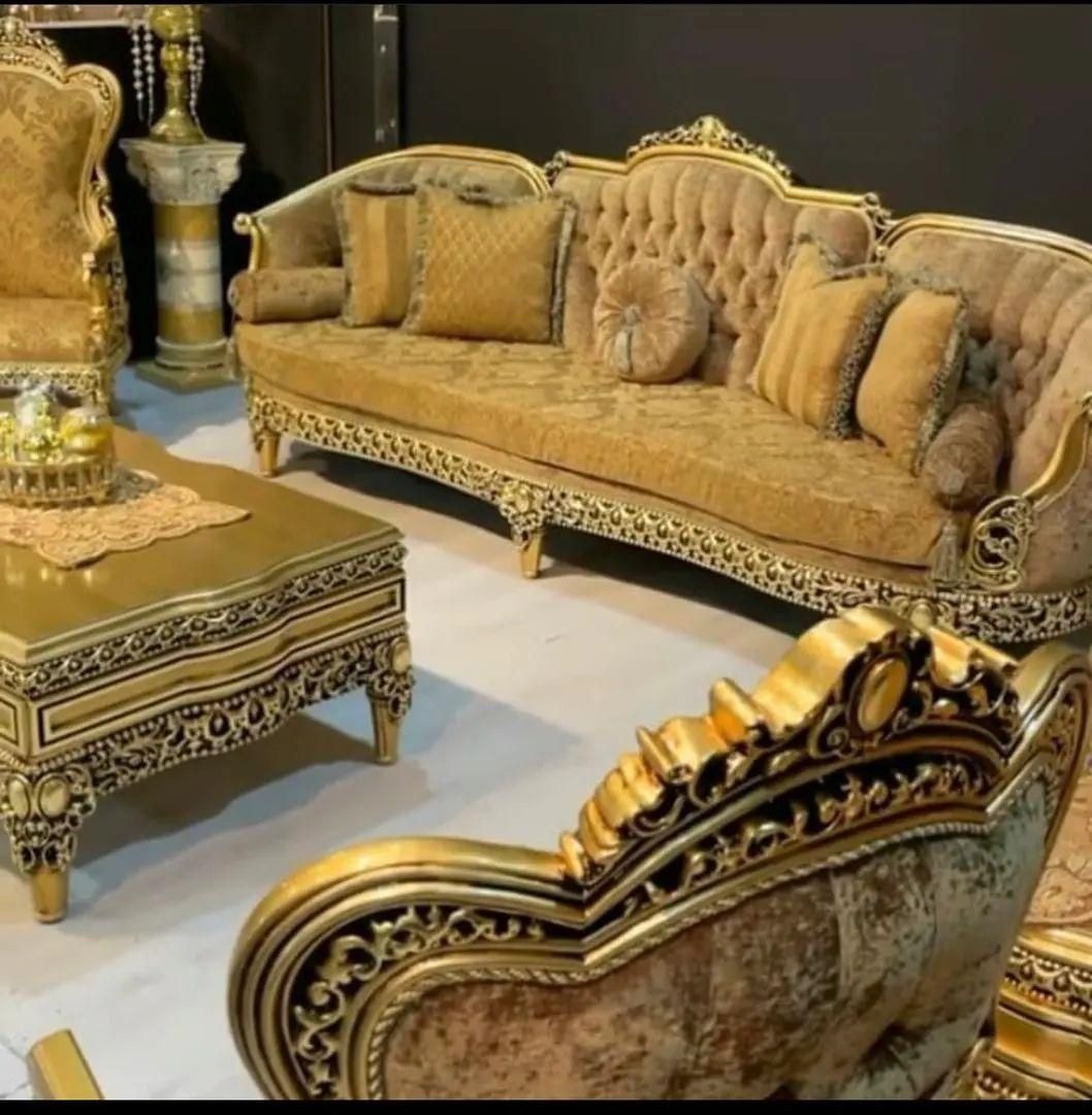 مبل کلاسیک سلطنتی 9 نفره مدل تاتلیس