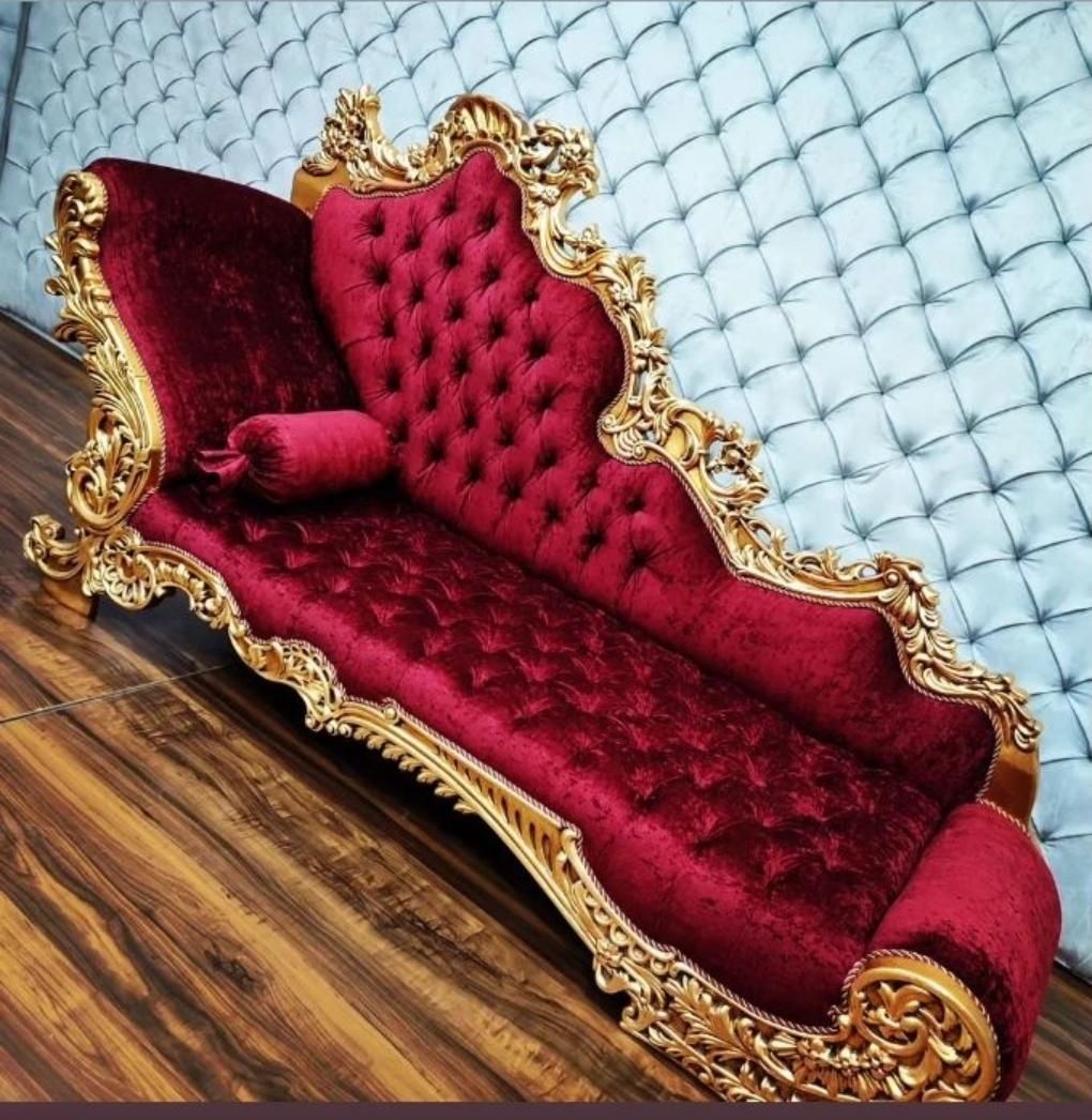 مبل شزلون لاوست سلطنتی چوب تمام راش کد 82