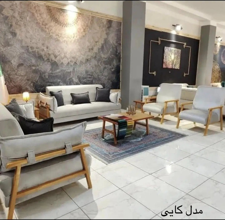 مبل راحتی مینیمال 7 نفره مدل فلور